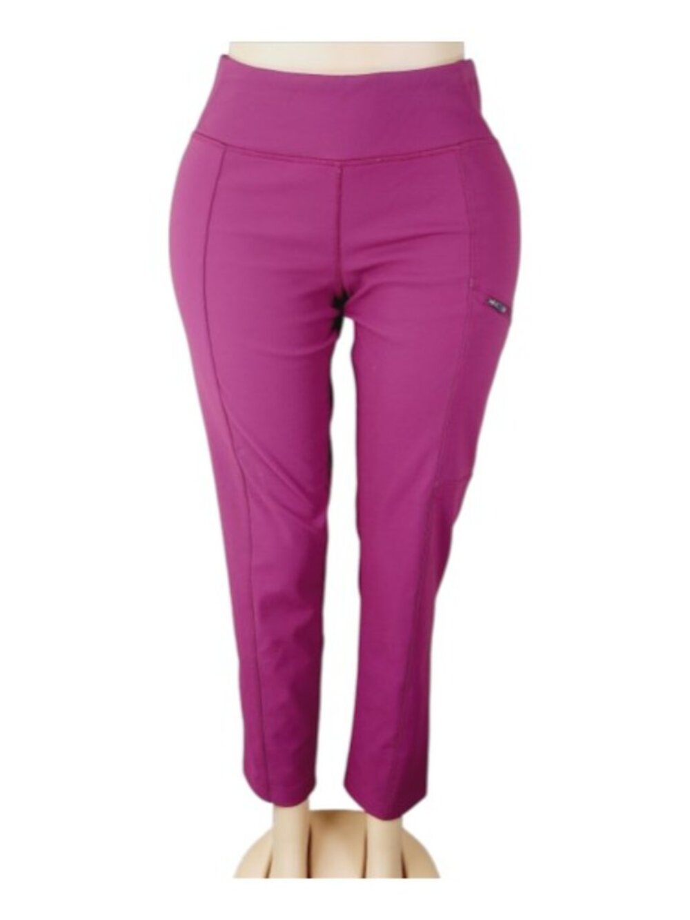 Columbia Women's Magenta Pink Back Beauty High Rise Warm Ankle Pant Size M